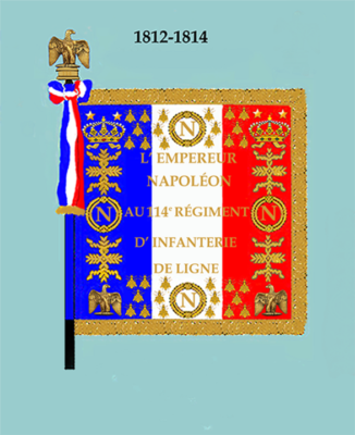Drapeau modèle de 1812 (avers) CC0