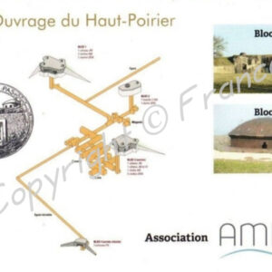 Carte postale Ouvrage du Haut-Poirier