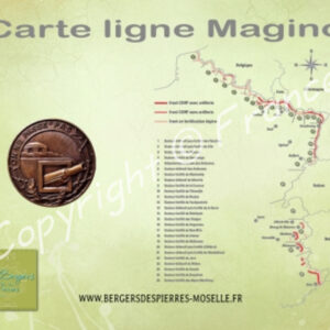 Carte postale ligne Maginot